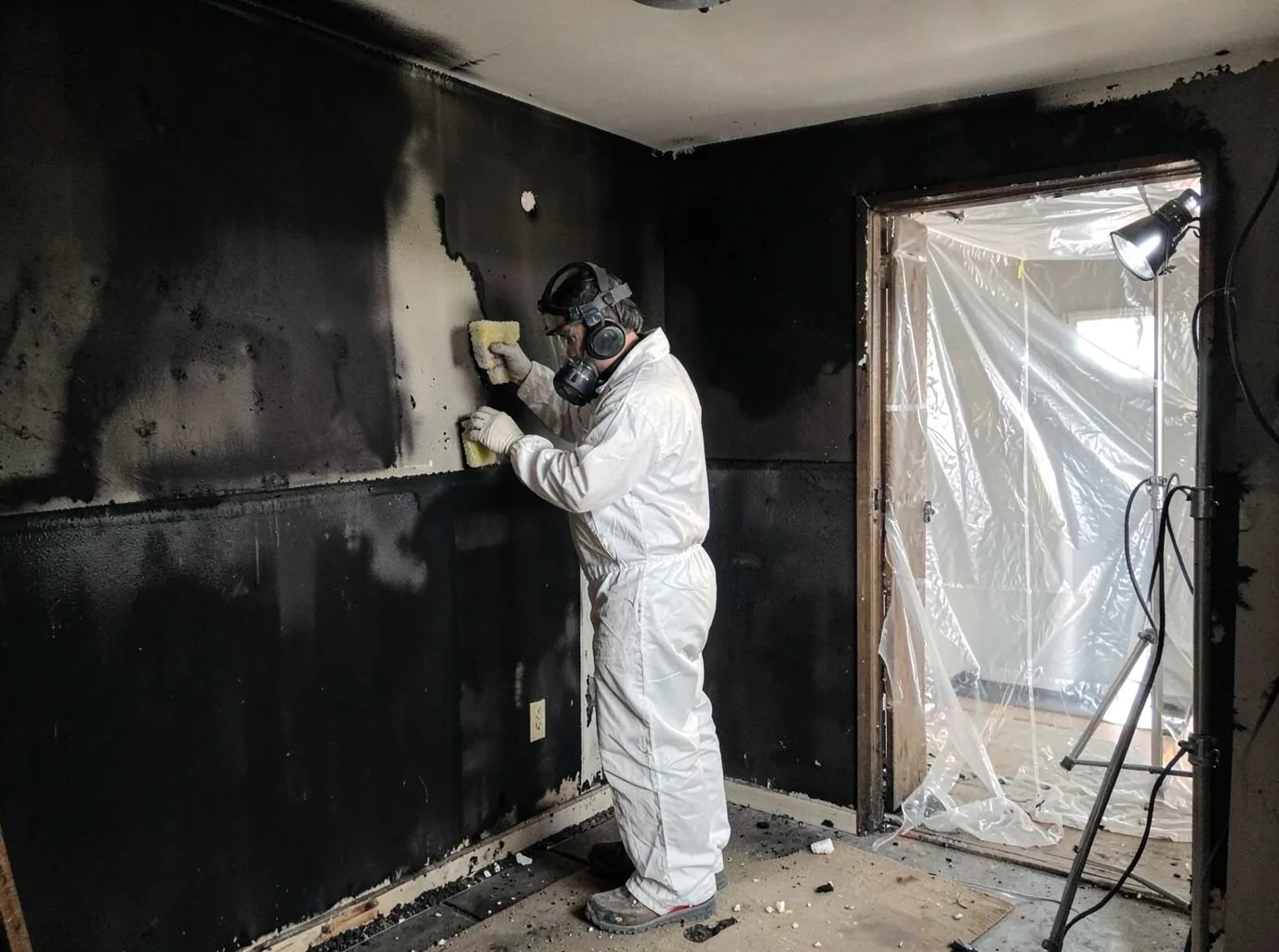 Fire Damage Restoration company in Cement, OK